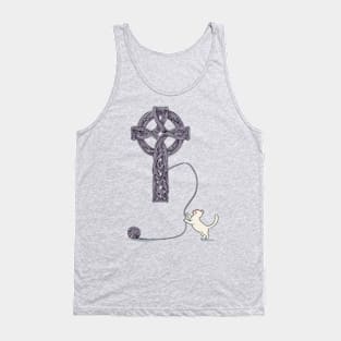 Cat’s Celtic Cross Tank Top